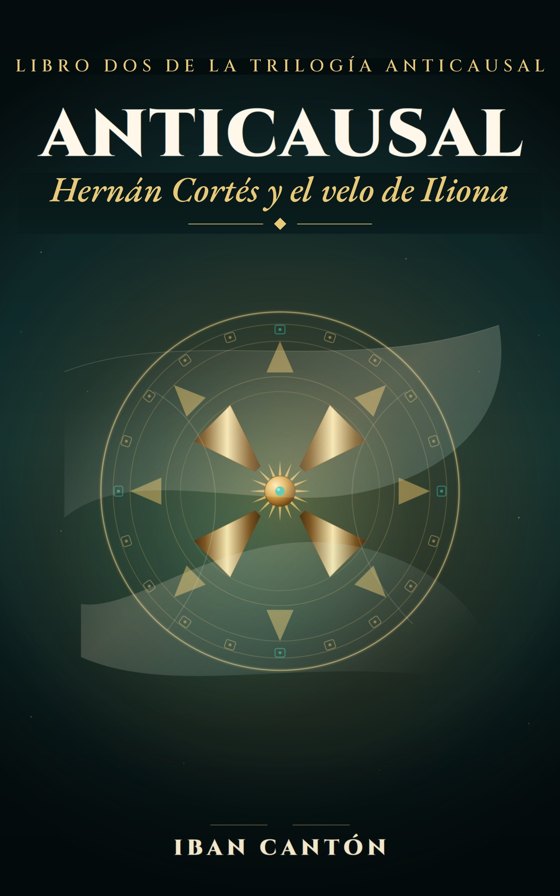 Cubierta de Hernán Cortés y el velo de Iliona
